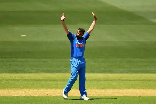Mohammed Shami was named Player of the Series during India’s 4-1 win in New Zealand after returning nine wickets in four ODIs.