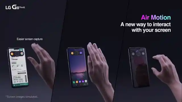 Gesture control is one of the USP of the LG G8 ThinQ.