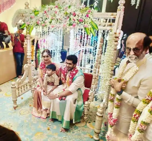 The couple with the adorable Ved