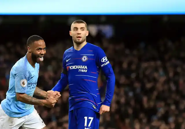 Raheem Sterling scored twice – City’s opener in the fourth minute and the sixth in the 80th.