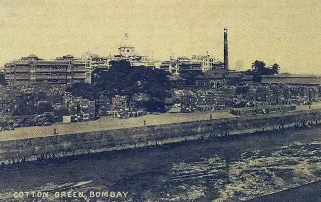 Cotton Green area in Bombay back in the day. 