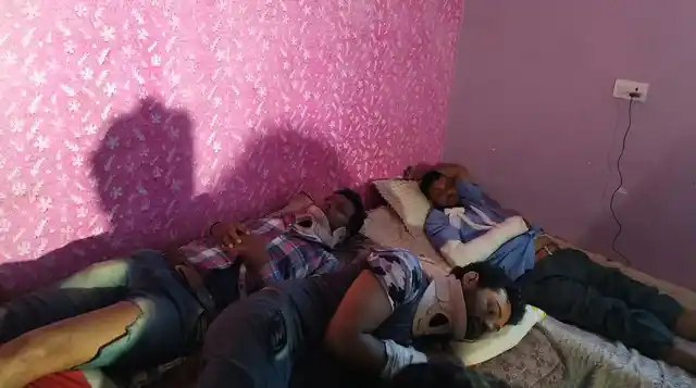 Injured members of the family. 