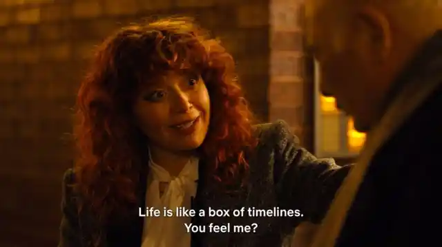 Nadia Vulvokov (Natasha Lyonne) in Netflix’s <i>Russian Doll</i>.