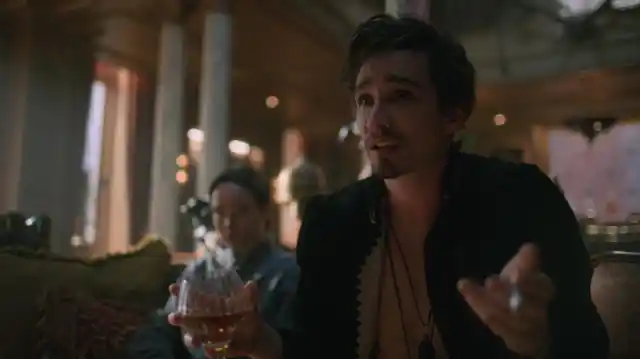 Klaus Hargreeves or Number Four (Robert Sheehan) in <i>The Umbrella Academy</i>.