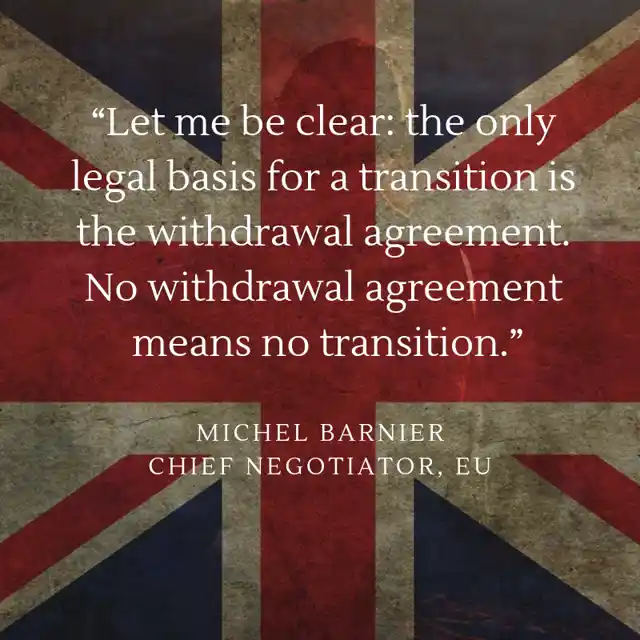 Barnier posted the statement on Twitter.