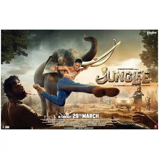The poster of <i>Junglee, </i>starring Vidyut Jammwal.
