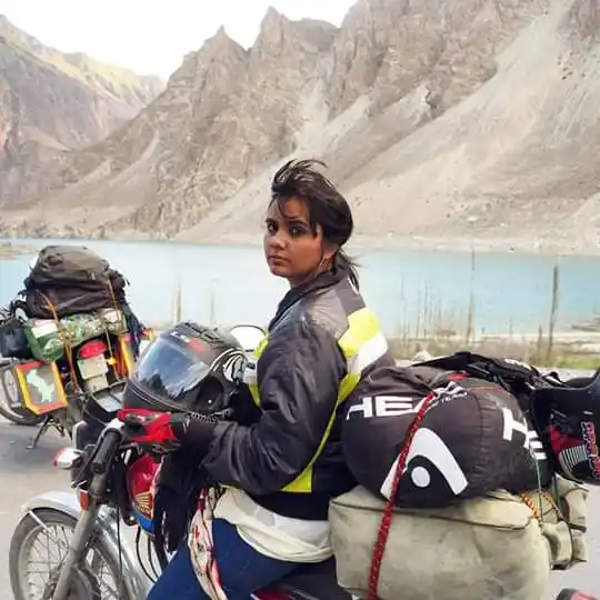 “Through my motorcycle journey, I’m living and fulfilling my father’s legacy.”