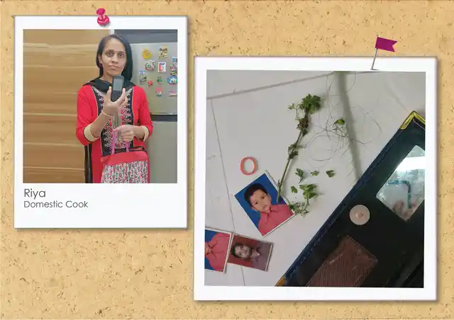 Her Phone and Some Bits Of Dhaniya