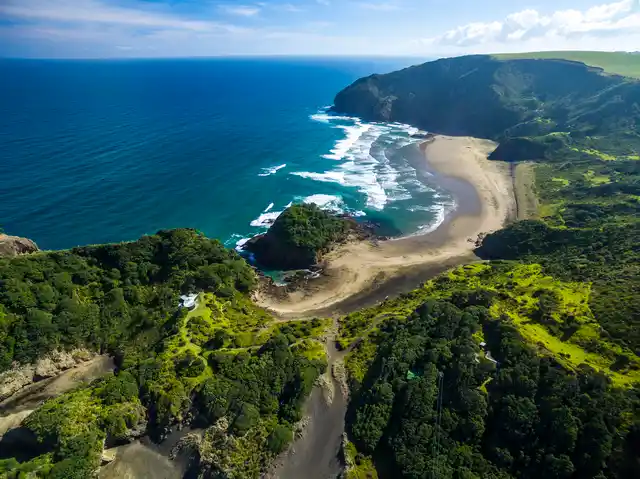 Most places in New Zealand are uncrowded and the pace of life is leisurely.
