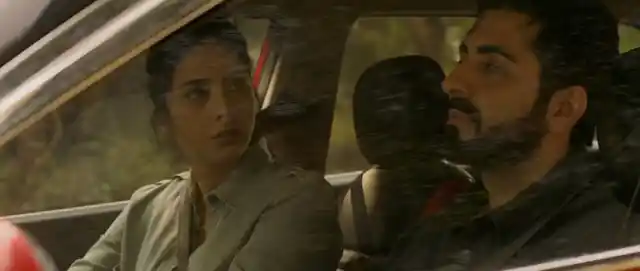 Tabu and Ayushmann Khurrana in <i>Andhadhun. </i>