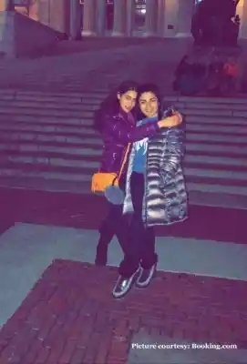 After wrapping up a schedule of "Love Aaj Kal 2", actress Sara Ali Khan is on a vacation in New York with her friends.