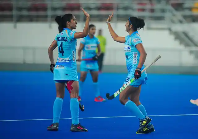 Navneet found the back of the net in the 22nd minute and 45th minute.