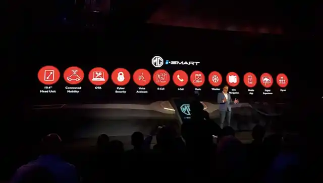 The MG Motor iSmart infotainment system comes with an in-built machine SIM powered by Airtel.
