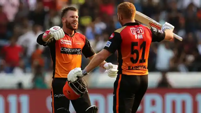 Warner and Bairstow both struck centuries against RCB. 