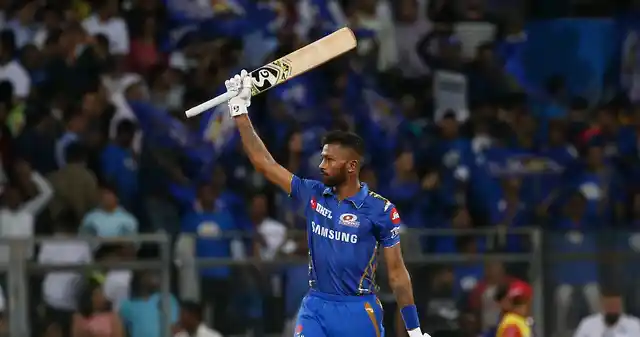 Hardik Pandya turned the game on its head, smashing five boundaries and two sixes during his unconquered 16-ball 37.