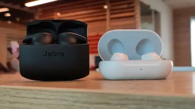 Both these headphones are water resistant.