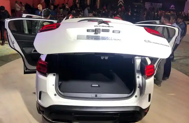 The Citroen C5 Aircross is a five-seater, with a large 580-litre boot.