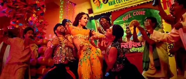 Malaika Arora in the song ‘Munni Badnaam Hui’ from<i> Dabangg.</i>