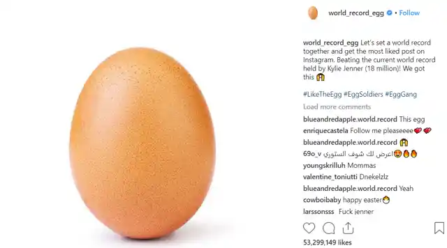 Instagram egg