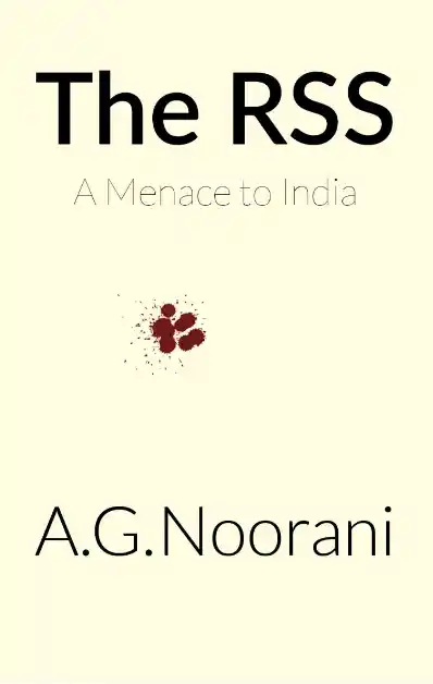 The cover of AG Noorani’s book.