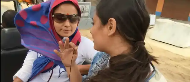 Screenshot from the video interview that failed due to ‘technical errors’.