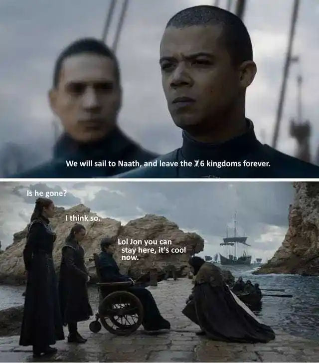 Many questioned how unsullied did not kill Jon and Tyrion and called for the counsel instead?