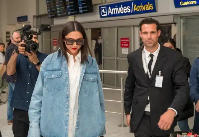 Deepika arrives for Cannes Film Festival.