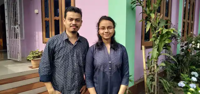 Meghashree Borah, pictured here, topped the Assam HSLC Class 10 results with 594/600 marks.