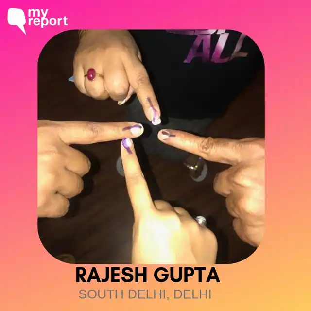 A famile ‘inkfie’ from Rajesh Gupta.