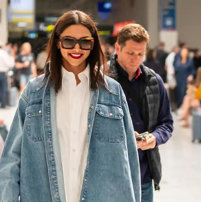 Deepika Padukone is all smiles.