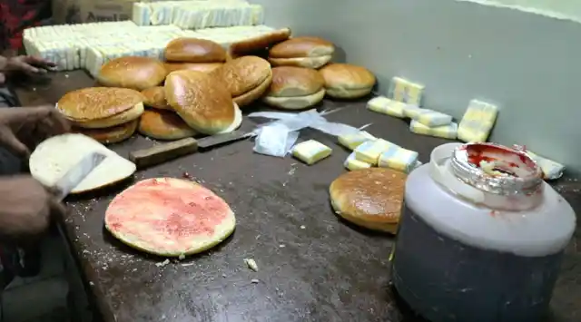 The jam used in sheermaal is prepared at the bakery.