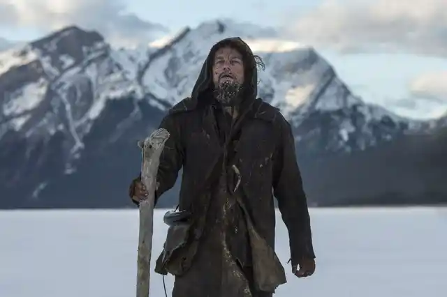 A still from <i>The Revenant</i>.