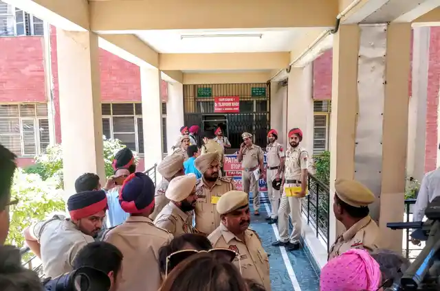 Right outside the room where judge Tejwinder Singh was announcing the verdict in the Kathua rape-murder case.