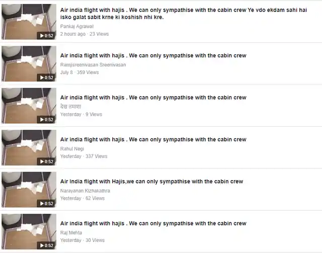 The video is viral on Facebook.