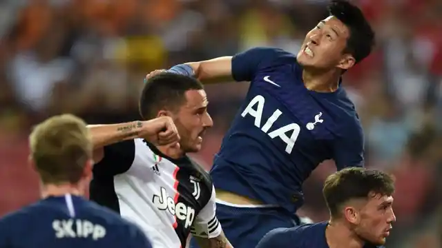Son Heung-min started the move by holding up play and feeding Troy Parrott for a clear run at Gianluigi Buffon in the Juventus goal.