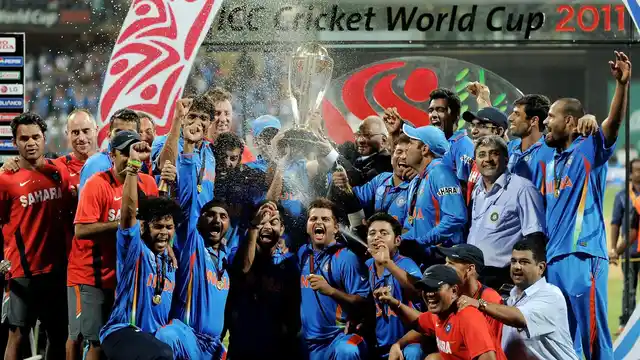 India’s 2011 World Cup win was an ode to Tendulkar’s 24-year long career.
