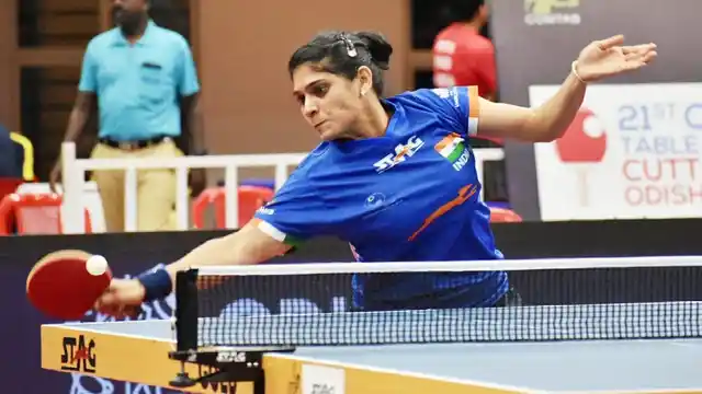 Madhurika downed Krittiwika Sinha Roy 4-1 to enter the semis of women's singles.