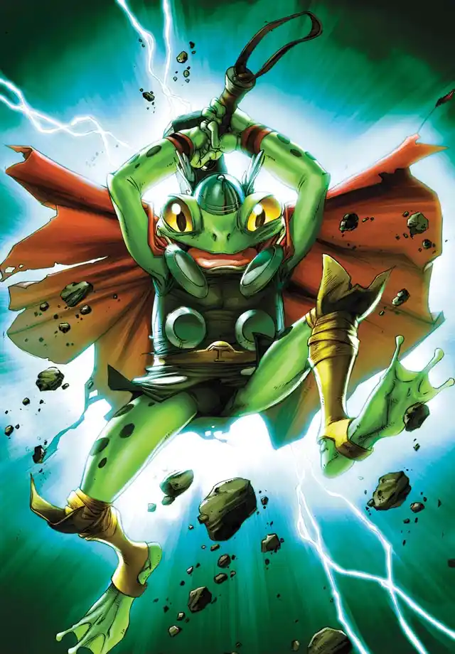 Throg, the Frog of Thunder.