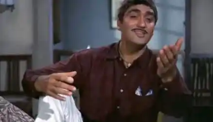 Sunil Dutt in a still from <i>Padosan</i>.