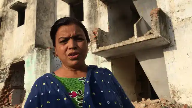 Maya Naik is a diamond polisher who purchased a flat in the low income housing scheme before it was demolished on a power of attorney.