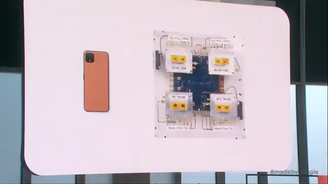 This is the sensor embedded on the Pixel 4 smartphones.