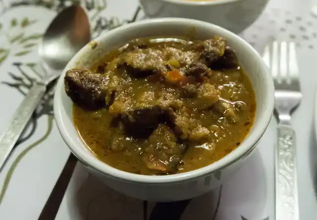 A bowl of axone.