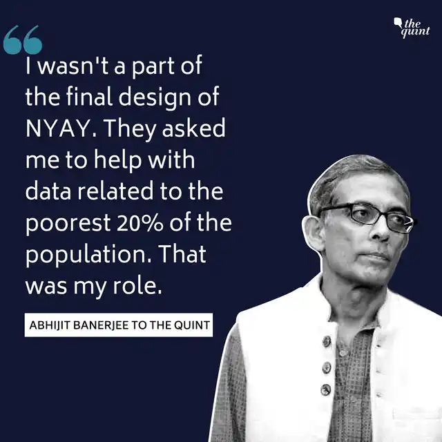 Nobel Prize-winning economist Abhijit Banerjee in conversation with The Quint