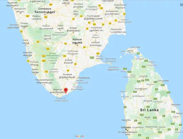 Kudankulam Nuclear Power Plant located on the southern tip of India.