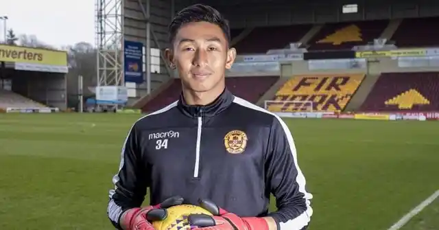 Dheeraj Singh trained with Scotland’s Motherwell FC for two months.