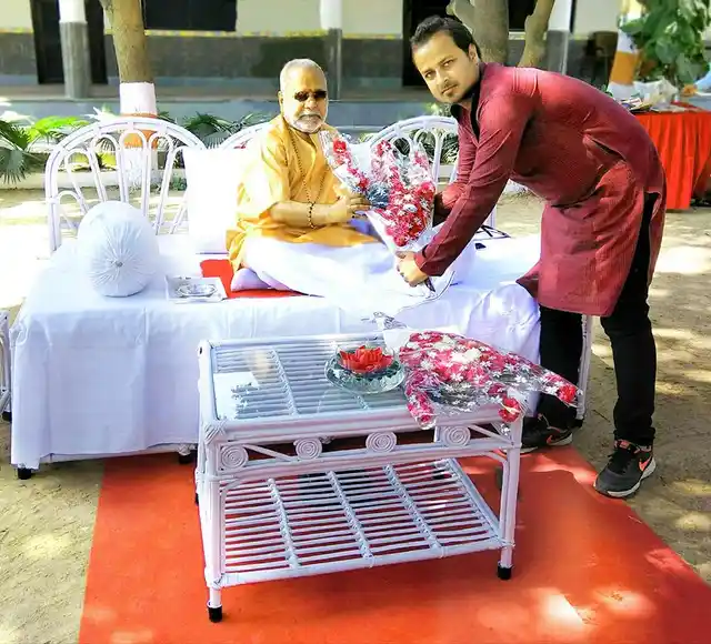 While studying at the college, Vikram also organised BJP events in the town on a regular basis.