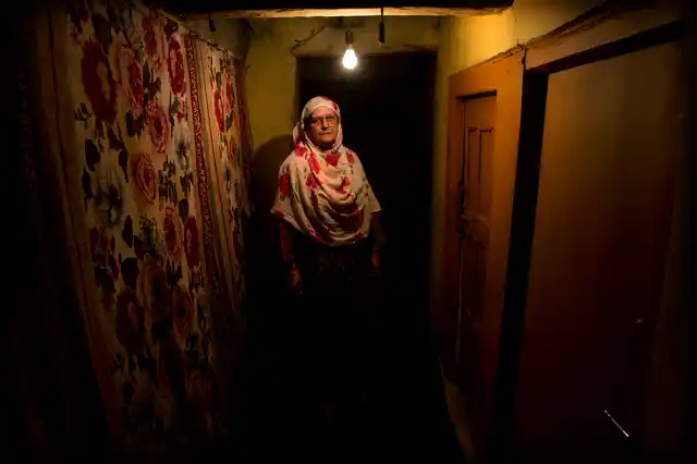 Ateeqa Begum, mother of a 22-year-old Kashmiri detainee Fasil Aslam Mir, 25 September 2019.