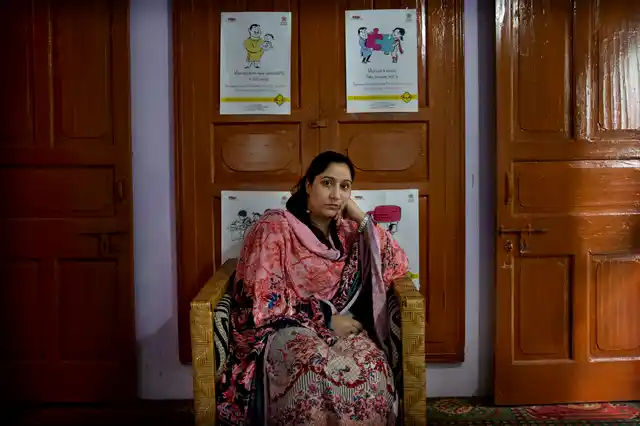 Mantasha Binti Rashid, the founder of Kashmir Women’s Collective, 24 October 2019. 