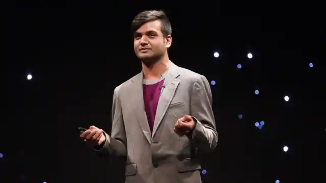 File photo of Gautam Yadav speaking at an event.