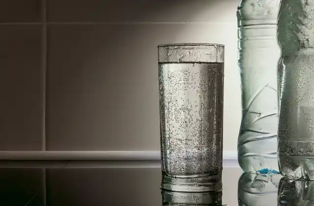 Stick to water and green tea and get your calories from more filling and satisfying food.